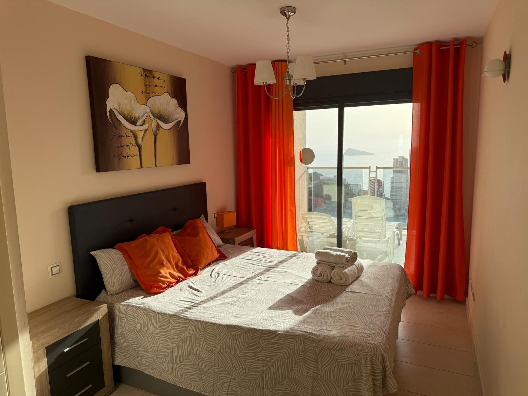 Beautiful Apartment Near Beach With Panoramic Sea-View Μπένιντορμ Εξωτερικό φωτογραφία