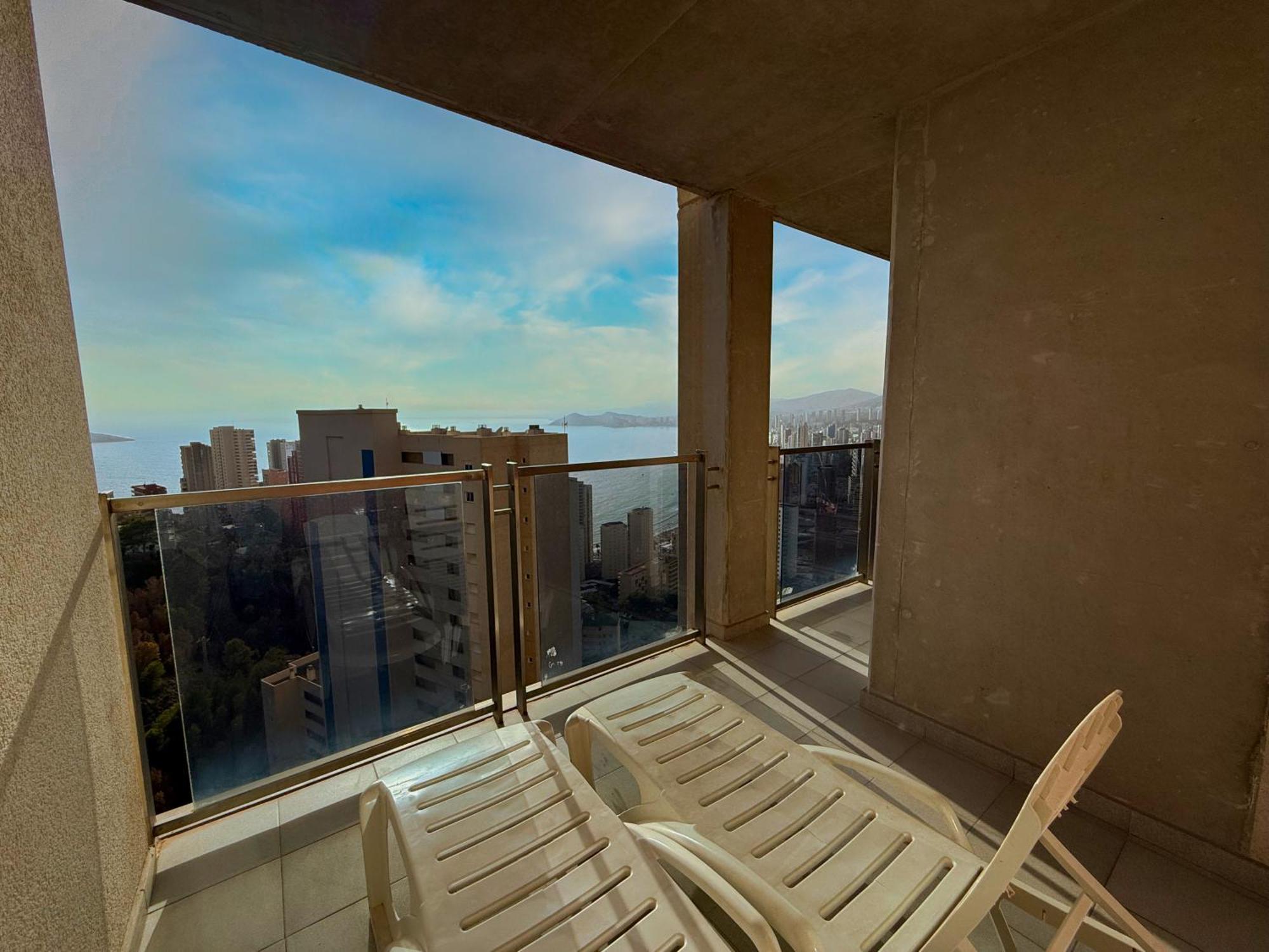Beautiful Apartment Near Beach With Panoramic Sea-View Μπένιντορμ Εξωτερικό φωτογραφία
